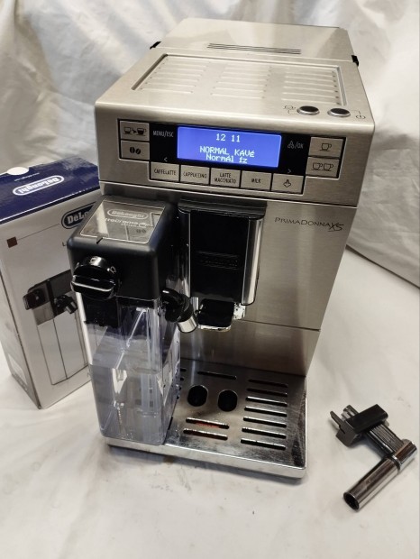 Magyar nyelv Delonghi Primadonna Xs full automata kvfz