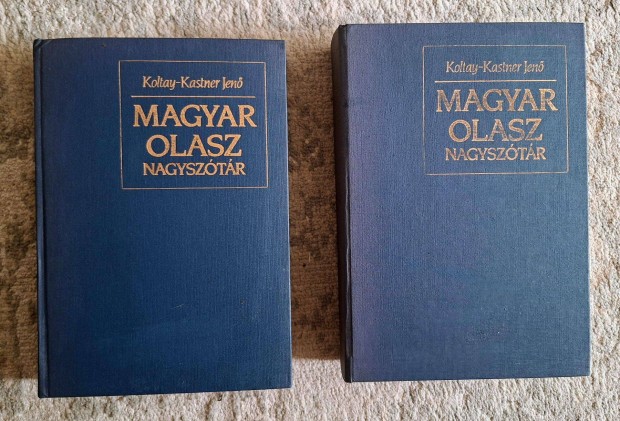 Magyar-olasz szótár I-II