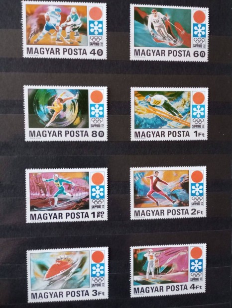 Magyar postatiszta blyeg sorozatok