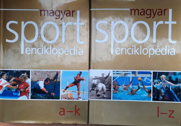 Magyar sport enciklopdia cm 2 ktetes m elad 