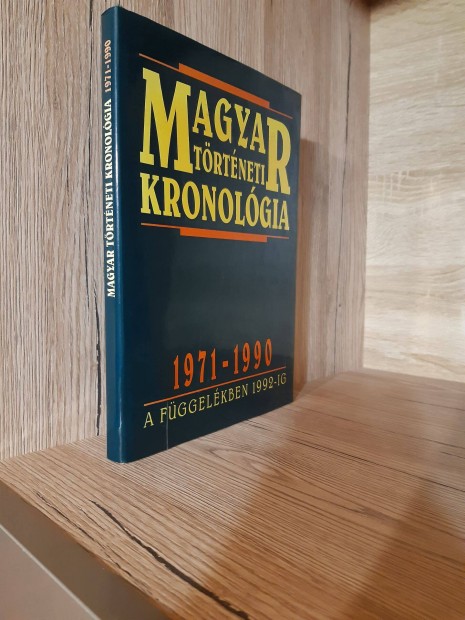 Magyar trtneti kronolgia 1971-1990 knyv