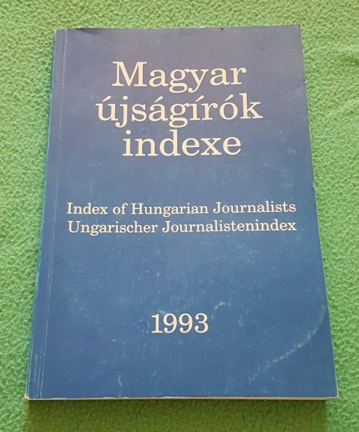 Magyar jsgrk indexe knyv