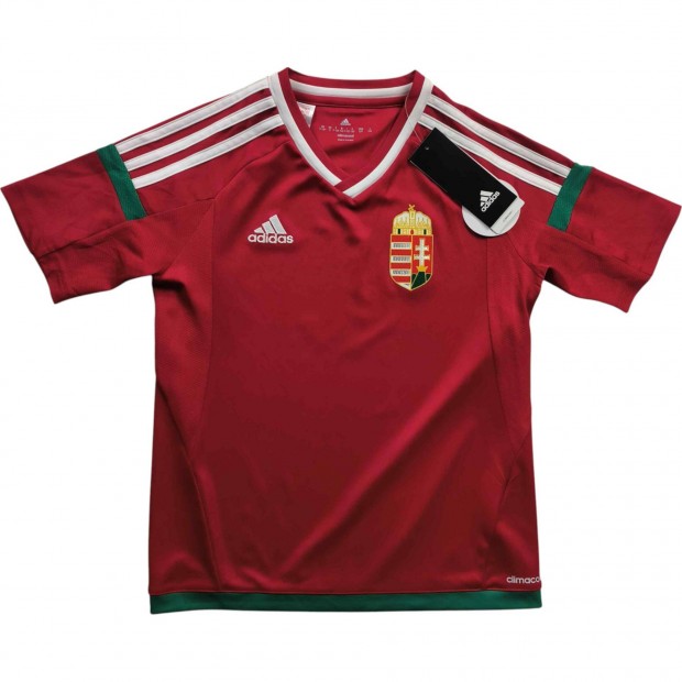Magyar válogatott 2016-18 Adidas hazai *Új* foci mez gyerek 140-es