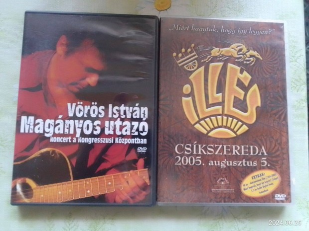 Magyar zenei dvd lemezek, gyri llapotban