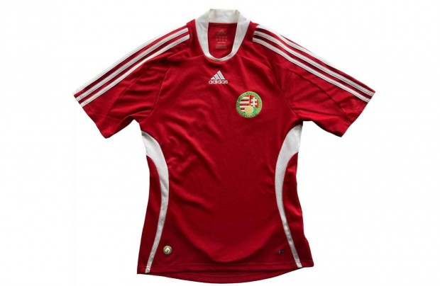 Magyarország Magyar válogatott 2008-10 Adidas hazai foci mez M-es