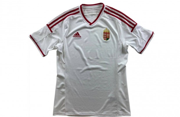 Magyarország Magyar válogatott 2014-16 Adidas vendég foci mez L-es