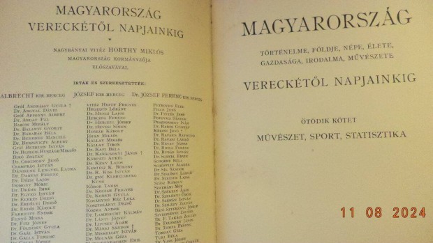 Magyarorszg - Verecktl napjainkig 5 ktet