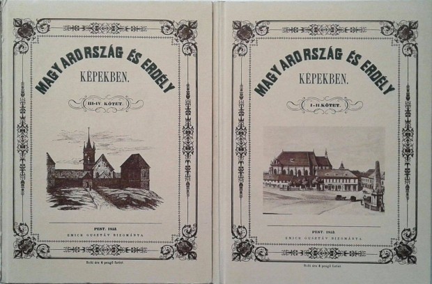 Magyarorszg s Erdly kpekben I-II., III-IV. reprint