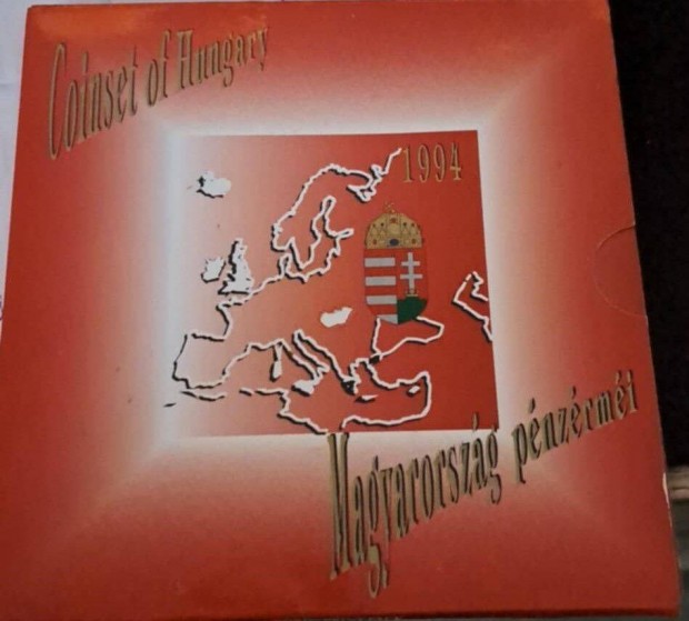 Magyarország pénzérméi 1994 BU dísztokos