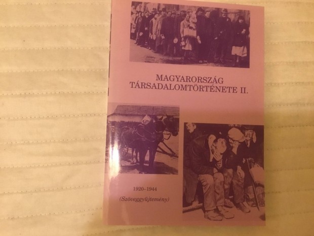 Magyarorszg trsadalomtrtnete II.