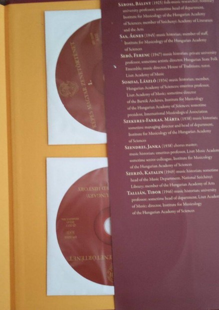 Magyarország zene története 2 CD -s meléklettel
