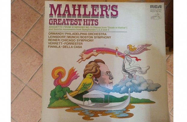 Mahler's greatest hits bakelit hanglemez elad