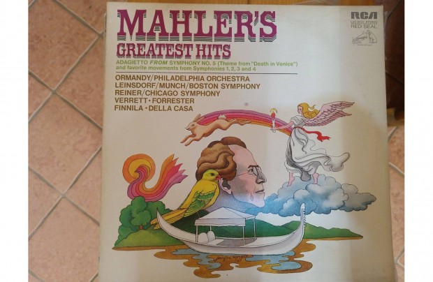 Mahler's greatest hits bakelit hanglemez elad