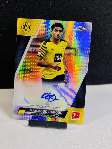 Mahmoud Dahoud Topps Chrome alrt 167/175 szmozott Pulsar krtya