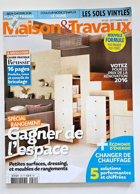 Maison & Travaux francia nyelv lakberendezsi magazin