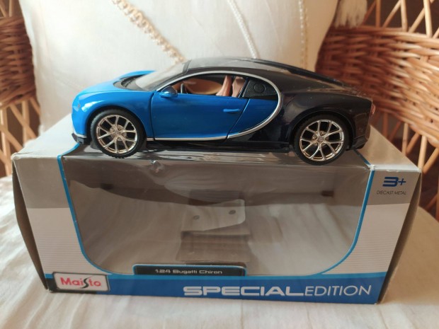 Maisto Bugatti Chiron 1:24 fm modellaut