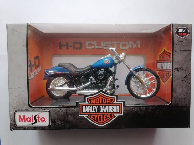 Maisto Harley Davidson 2002 Fxstb Night Train 1:18 Motor Modell