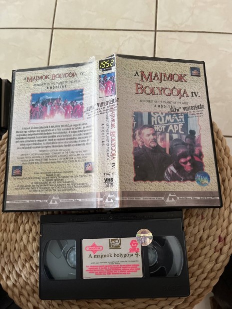 Majmok bolygja vhs m film