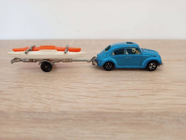 Majorette Gift SET BLUE Volkswagen Convertible Canoe