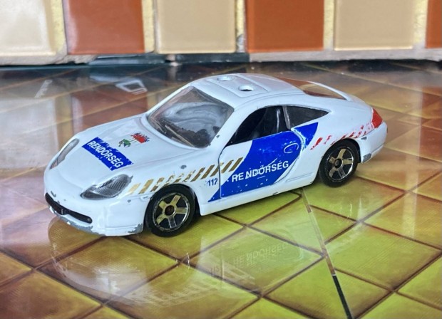 Majorette Porsche 996 magyar rendrsgi kocsi