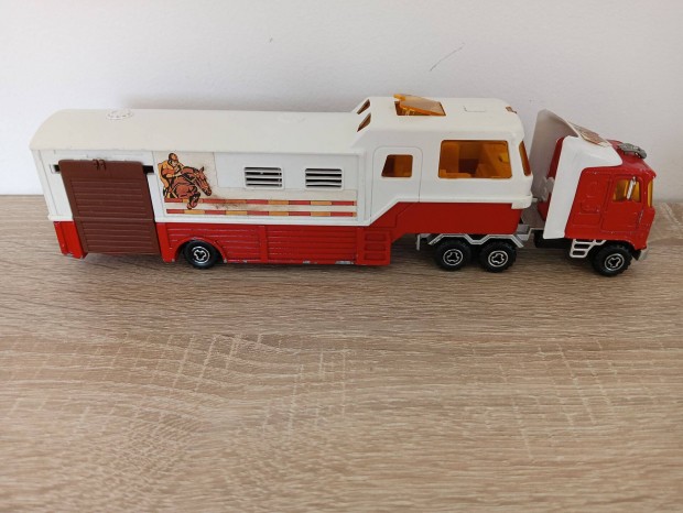 Majorette Super Movers #3067 GM Semi and Horse Trailer Transport 24cm
