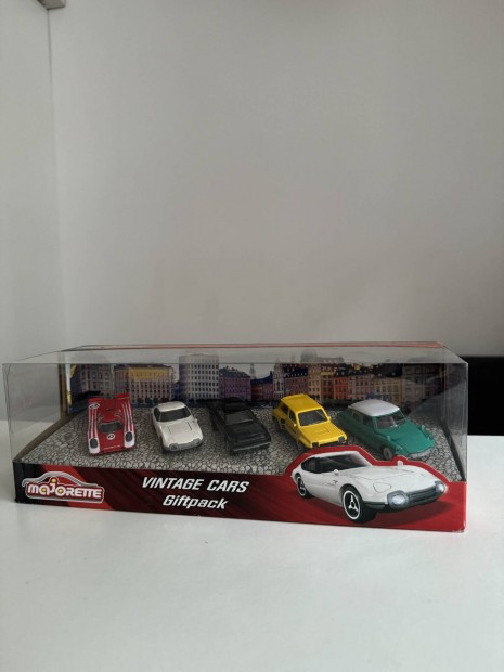 Majorette Vintage Cars 5db