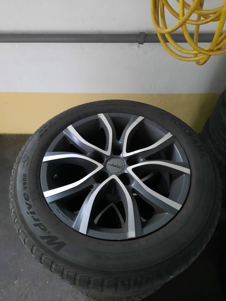 Mak alufelni 5x114,3 Téli gumikkal R16