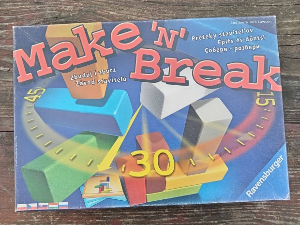 Make 'N' Break Extreme - Építs és dönts! társasjáték 