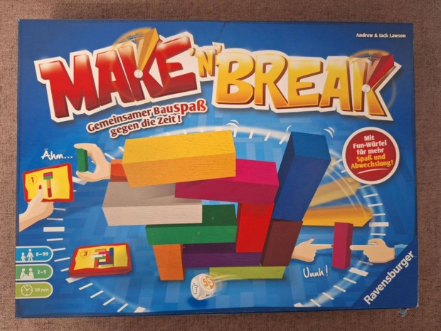 Make'n break trsasjtk, szrakoztat dobkockval