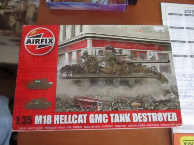 Makett amerikai tank