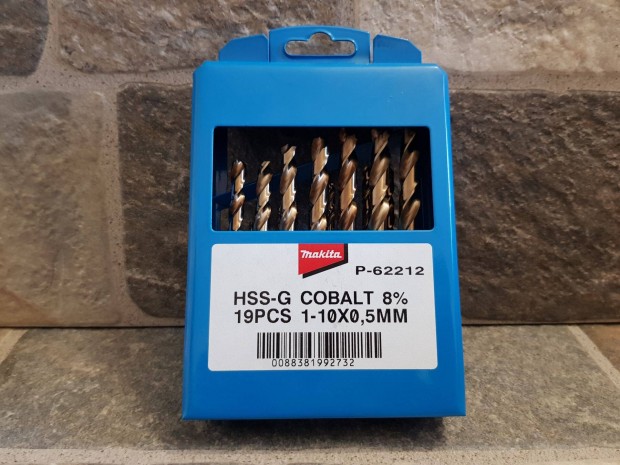 Makita 19 rszes 8% Cobalt csigafr / Frszr kszlet