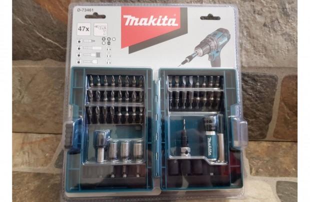 Makita 47 rszes Bit + Elfr + Dugkulcs Kszlet bitkszlet