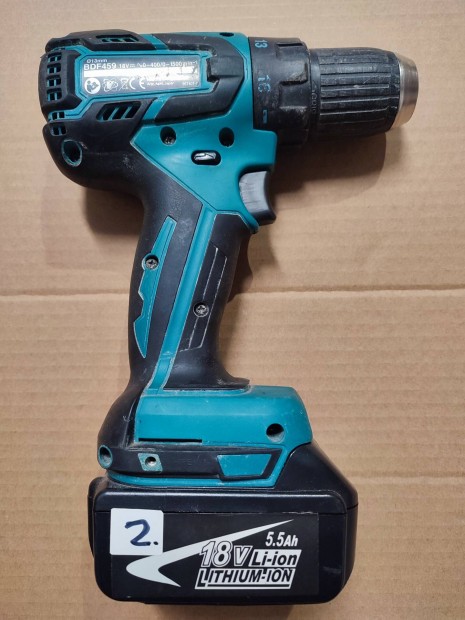 Makita BL motoros csavaroz, 18V, akkuval, alkatrsznek