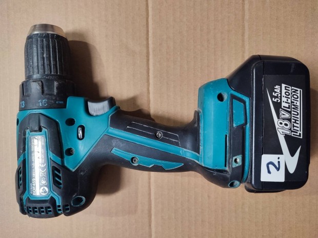 Makita BL motoros csavaroz, 18V, akkuval, alkatrsznek