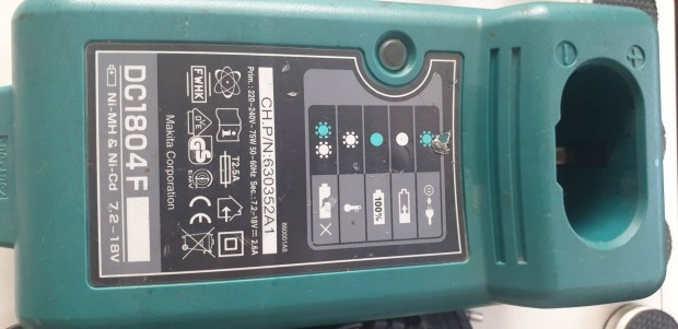 Makita DC1804 F akkumulator töltő