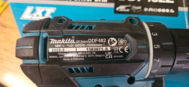 Makita DDF 482 Z frgp, csavarbehajt