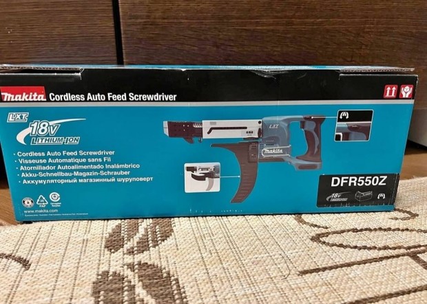 Makita DFR550Z Tras Csavar behajt 