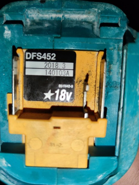 Makita DFS452 gipszkarton csavarbehajt 