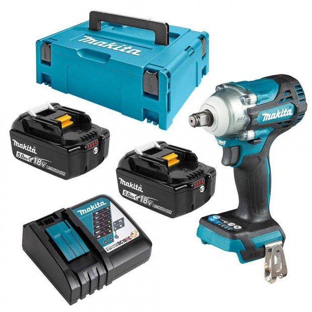 Makita DTW300RTJ Akkus tvecsavaroz (18V/2x5.0Ah) Makpac kofferben