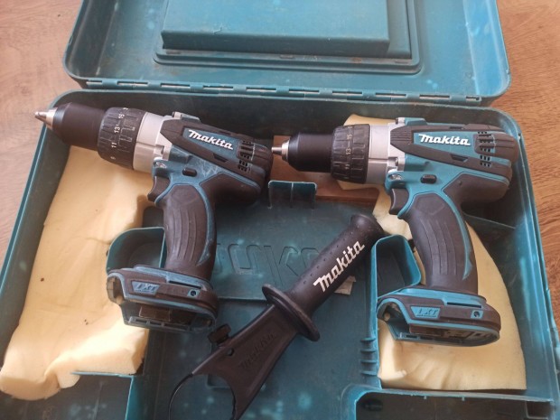 Makita Dhp458 akkus tvefr-csavarbehajt gptest 91 Nm-es 2db+koffer