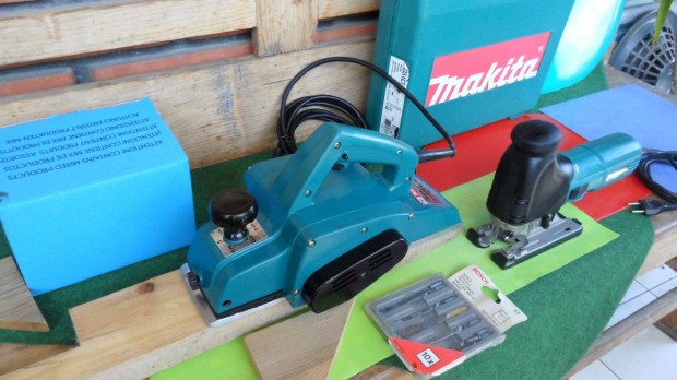 Makita ácsgyalu ipari gyalu gép, 16 cm. újonnan 1250 W