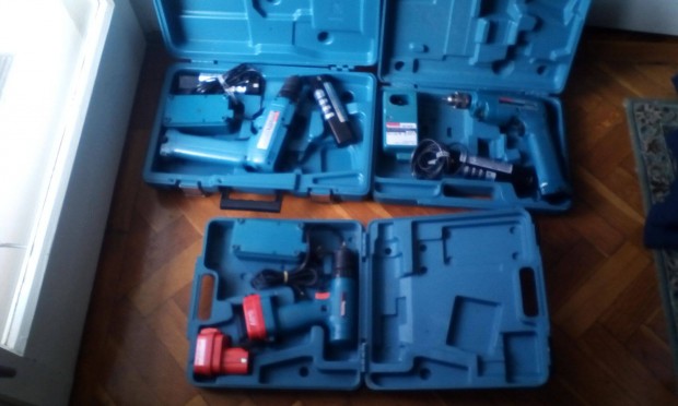 Makita akkumultoros szerszmgpek (9,6V, Ni-Cd)!