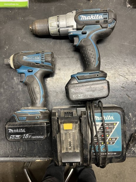 Makita akkus szett 18V frgp tvecsavaroz 