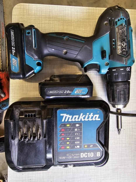 Makita behajt+2akku +tlt