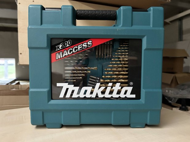 Makita fr-csavarbehajt kszlet - 200 rszes, kofferben