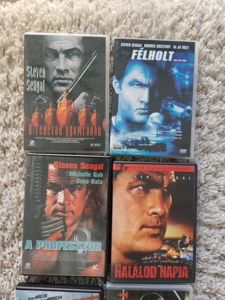 Makultlan Steven Seagal DVD filmek 1700Ft /db -