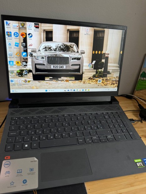 Makultlan, garis Gamer Dell G15 5520, i7-12700, Rtx 3050TI, 2TB nvme