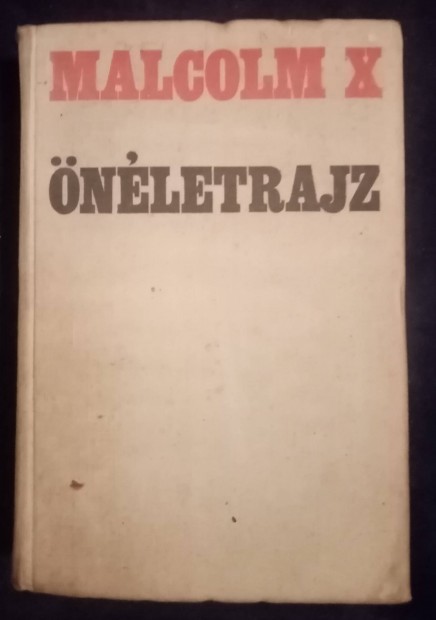 Malcom X - nletrajz (1969) c.    knyv 