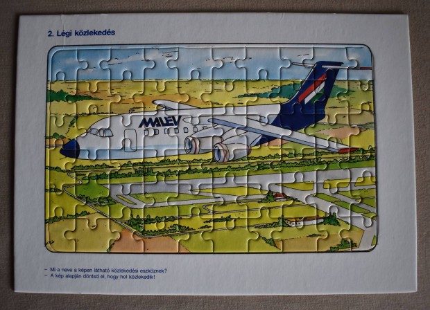 Malv kirak puzzle retro