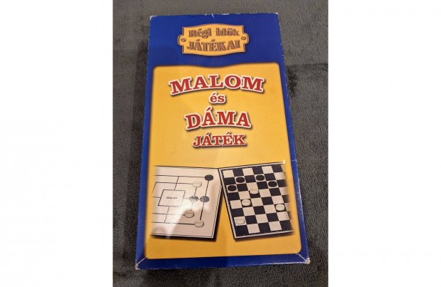 Malom és Dáma társasjáték (#3941)